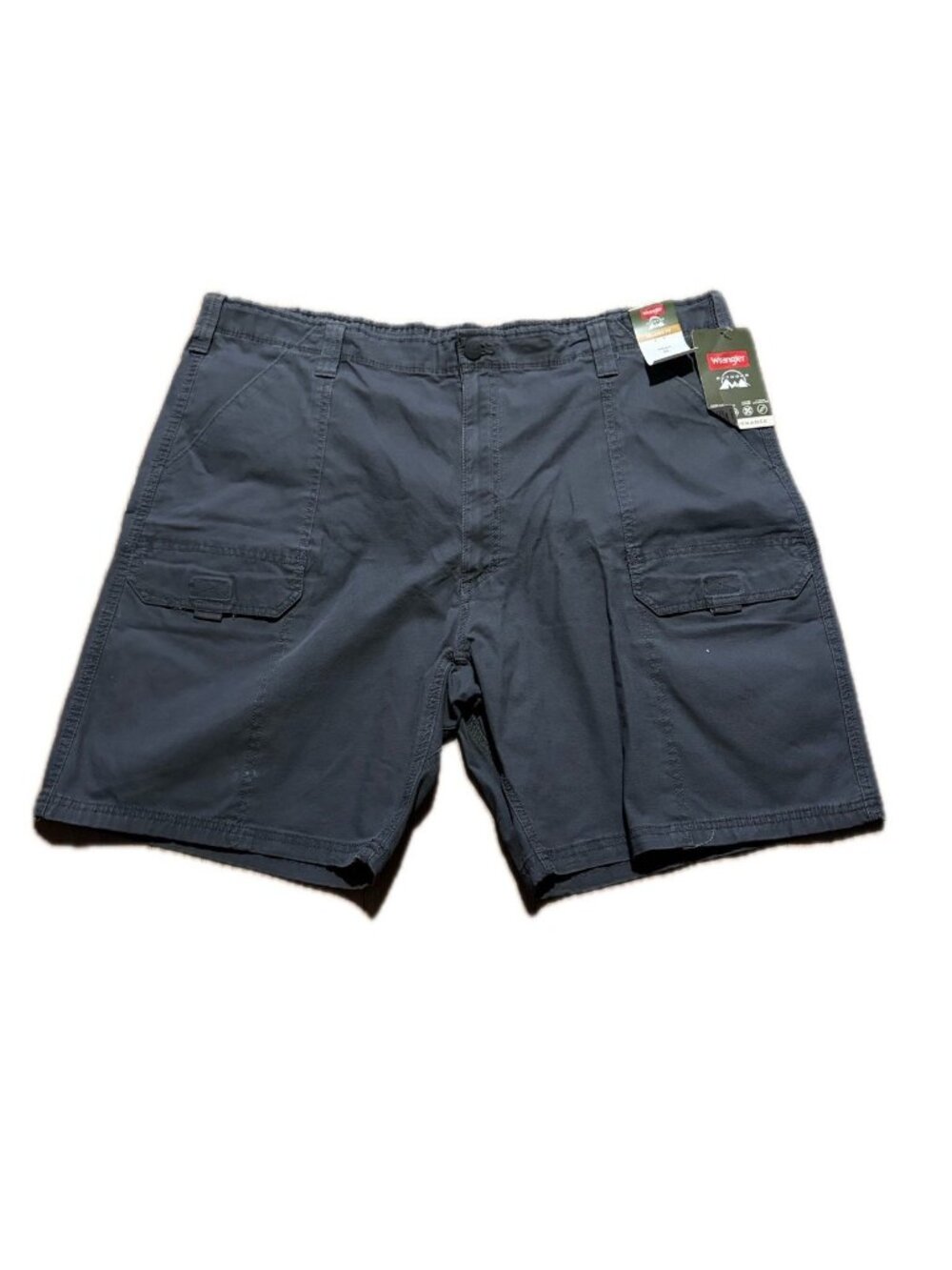 NWT Wrangler Outdoor Performance Relaxed Men's Gray Shorts Size 42